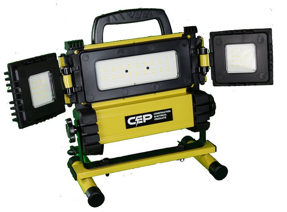 Portable work light LED 4,000 Lumens, 50 watt floor model
