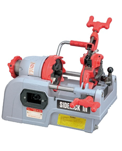 Pipe threading machines for 1/4