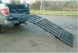Extension kit 22" for B-TLR truck loading ramp