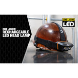 Head Lamp LED 250 Lumen Rechargeable