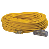 Extension cord 12/3 SJEOW Yellow Tritap -50C