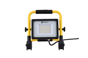 Portable Work Light LED 10,000 Lumen Single Head ratcheting Floor Stand