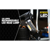 Head lamp LED 120 Lumen Rechargeable