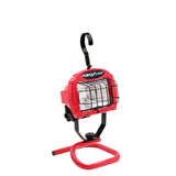 Portable Work Light Halogen 250 Watt with Hook, Ground Stake & Clamp Accessory