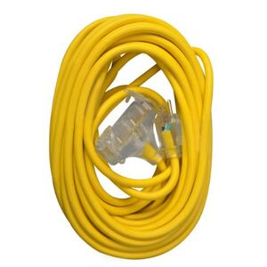 Extension cord 10/3 SJTW Yellow Tritap