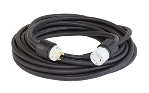 extension cord 10/3 SOW 50 ft 30Amp/250V twist lock