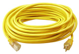 Extension cord 12/3 SJTW Yellow