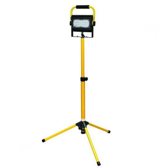 Portable light stand LED 50 watt single head 5' tripod 5,000 Lumens