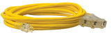Extension cord 12/3 SJTW Yellow Tritap