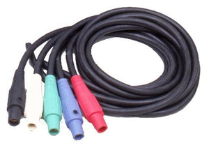 Cam-Type cable, sets of 5 cables c/w male & female ends