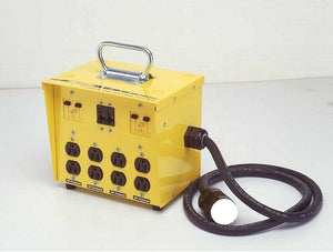 Power distribution box 50A 125/250V c/w 25' 10/4 cord, 50 AMP Male Plug