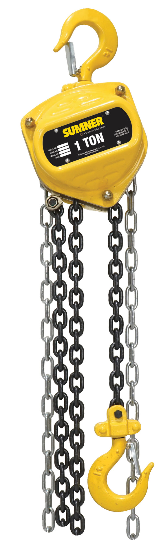 Chain Block Hoists 1-1/2T Chain Hoist 10'