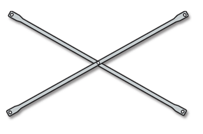 Cross Brace - 10' x 4' / 1.25