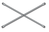 Cross Brace - 10' x 4' / 1.25" - Galvanized