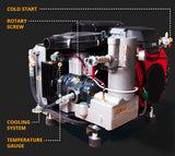Air Compressor screw type 70 CFM@100 PSI