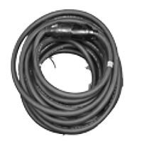 extension cord 12/3 SJOW 100 ft twist lock, 20 amp, 250 volt, black rubber