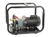 Hydrostatic test pumps from 1 to 4 GPM and 300 to 1,000 PSI