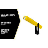 Hand Held Light LED 400 Lumen Rechargeable Adjustable